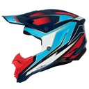CASCO JUST1 J40 SPEED RED/WHITE/BLUE GLOSS M