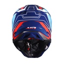 CASCO JUST1 J40 SPEED RED/WHITE/BLUE GLOSS S