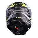 CASCO JUST1 J40 SPEED YELLOW FLUO/BLACK MATT L