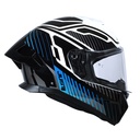 CASCO JUST1 J-STR TACTICAL BLUE/WHITE GLOSS M