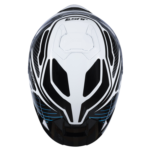 CASCO JUST1 J-STR TACTICAL BLUE/WHITE GLOSS M
