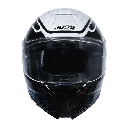 CASCO JUST1 J-STR TACTICAL BLUE/WHITE GLOSS XXL