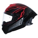 CASCO JUST1 J-STR TACTICAL RED/SILVER GLOSS XL