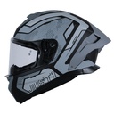 CASCO JUST1 J-STR UNION BLACK/GREY MATT XL