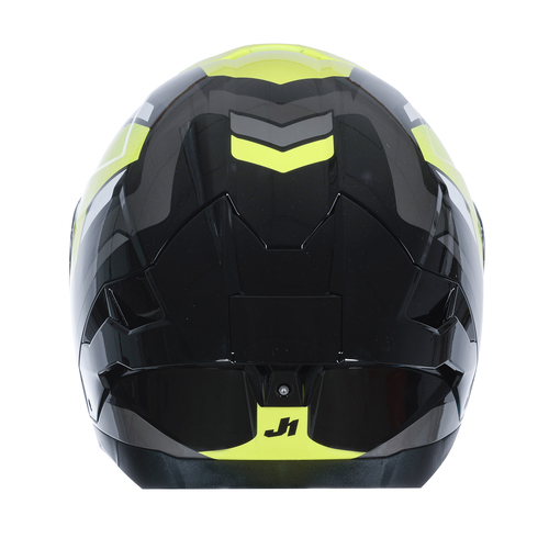 CASCO JUST1 J-STR UNION BLACK/YELLOW GLOSS L