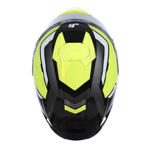 CASCO JUST1 J-STR UNION BLACK/YELLOW GLOSS XXL