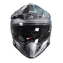 CASCO JUST1 J34 PRO GLOBE GREY/BLACK MATT M
