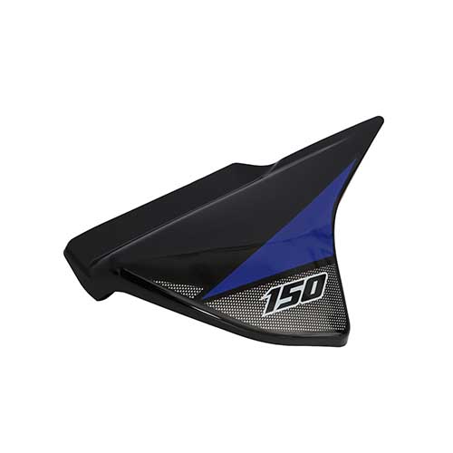 CACHA LATERAL MOTOMEL S2 150 AZUL/BLANCO LADO DERECHO MTC EXCLU