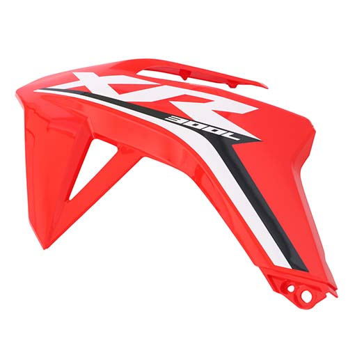 CACHA TANQUE HONDA XR300L TORNADO (2025+) ROJO LADO IZQUIERDO MTC