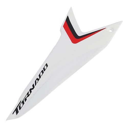 CACHA BAJO ASIENTO HONDA XR300L TORNADO (2025+) BLANCO LADO DERECHO MTC