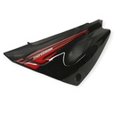 CACHA LATERAL YAMAHA XTZ 125 NEGRO LADO IZQUIERDO (CON CALCO) MTC