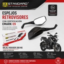 ESPEJO BAJAJ ROUSER NS200 (JGO) STD EXCLU
