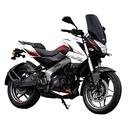 PARABRISA BAJAJ ROUSER NS200 (NEGRO) CON SOPORTES 3MM MTC (NAC)