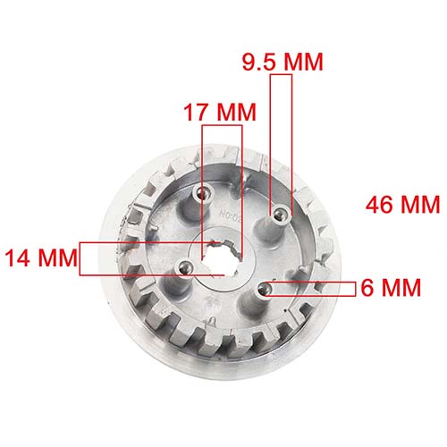PLATO Y PRESION DE EMBRAGUE YAMAHA CRYPTON T105 (JGO) STD