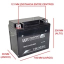 BATERIA DE GEL YTX12-BS STD EXCLU