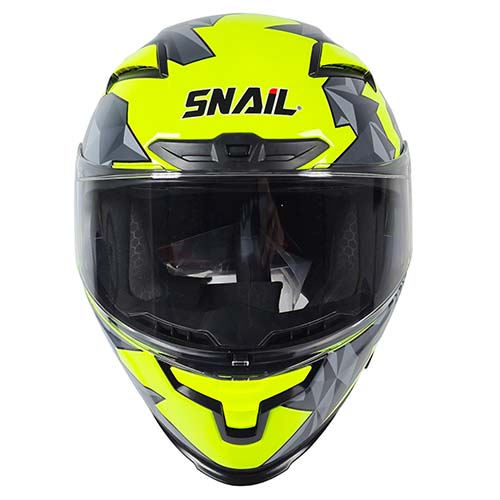 CASCO SNAIL FF871 FLUO YELLOW/GREY S