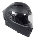 CASCO SNAIL FF871 DOBLE VISOR BLACK MATT XXL
