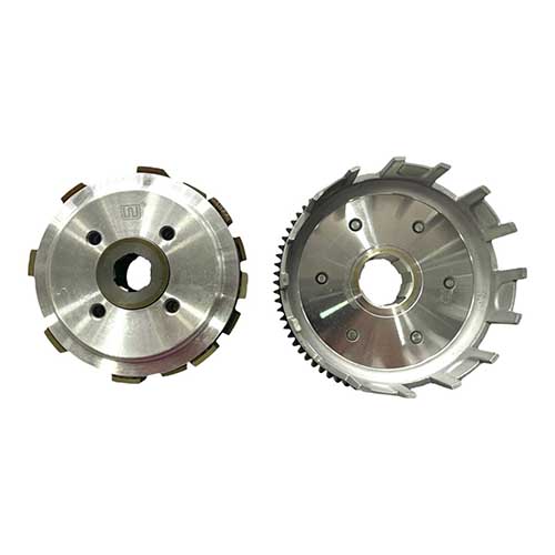 EMBRAGUE COMPLETO HONDA STORM/CG125/TITAN 72T (CANASTA + CAMP.INTERIOR) STD
