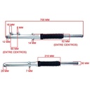 PIERNA DELANTERA COMP. BAJAJ BOXER BM150 (JGO) STD 