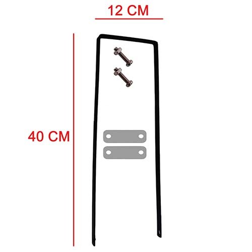 SOPORTE CANASTO P/EJE BICI PLASTICA VC (648)