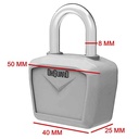 CANDADO ONGUARD 8240 NEON VERDE 40mm