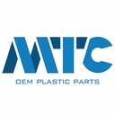 CUBRE PIERNA EXTERIOR YAMAHA NEW CRYPTON 110 AZUL (IZQ) MTC