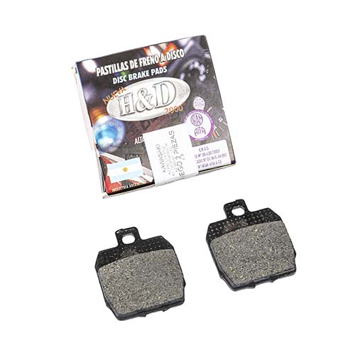 PASTILLA DE FRENO GUERRERO PULSAR ROUSER 220 TRASERO HYD (152)