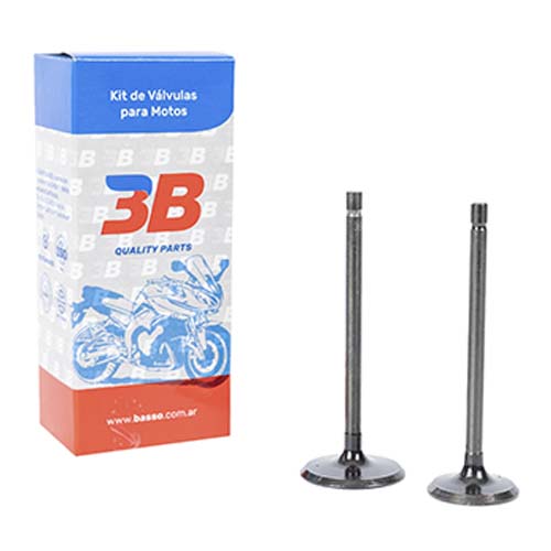 VALVULAS HONDA CG 150CC TITAN A/E (JGO) 3B (VK-3904)
