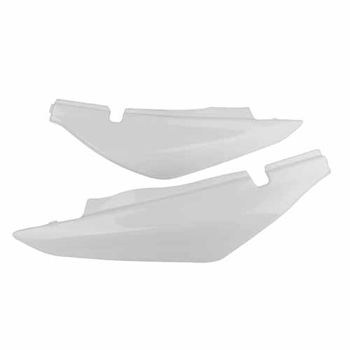 CACHA BAJO ASIENTO HONDA XR150L BLANCO (JGO) MTC