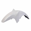 GUARDABARRO DEL. YAMAHA YBR 125 ED FACTOR BLANCO + SOPORTE MTC