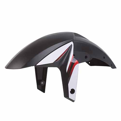 GUARDABARRO DEL. BAJAJ ROUSER NS200 BLANCO MTC