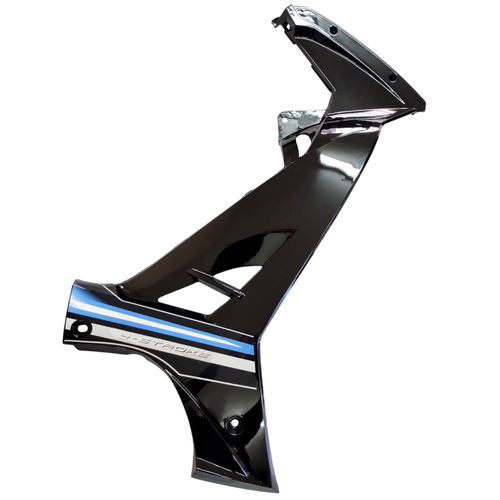 CUBRE PIERNA INTERIOR YAMAHA NEW CRYPTON 110 NEGRO LADO DERECHO MTC