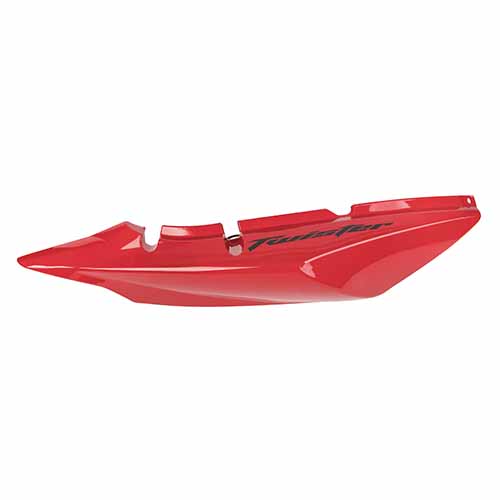 CACHA BAJO ASIENTO HONDA CBX 250 TWISTER ROJO LADO DERECHO MTC
