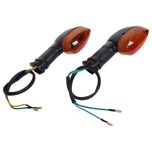 FAROL GIRO YAMAHA XTZ125 / 250 / FZ16 DELANTERO CON ENCASTRE (JGO) MTC