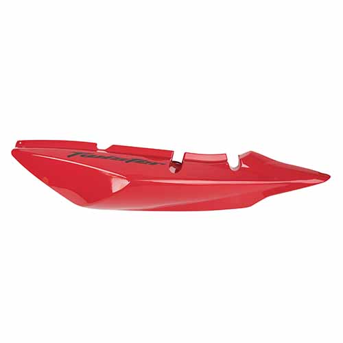 CACHA BAJO ASIENTO HONDA CBX 250 TWISTER ROJO LADO IZQUIERDO MTC