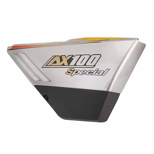CACHA LATERAL SUZUKI AX100 SPECIAL GRIS LADO DERECHO MTC