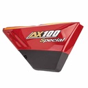 CACHA LATERAL SUZUKI AX100 SPECIAL ROJO LADO DERECHO MTC