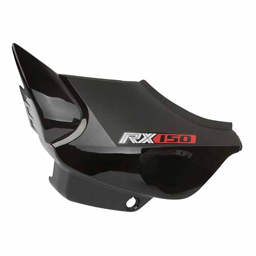 CACHA LATERAL ZANELLA RX150 NEGRO LADO IZQUIERDO MTC