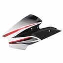 CACHA LATERAL TANQUE BAJAJ ROUSER NS200 BLANCO LADO IZQUIERDO MTC