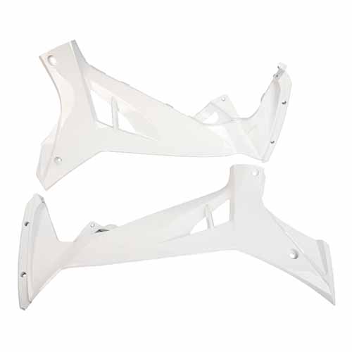 CUBRE PIERNA INTERIOR YAMAHA NEW CRYPTON 110 BLANCO (JGO) MTC