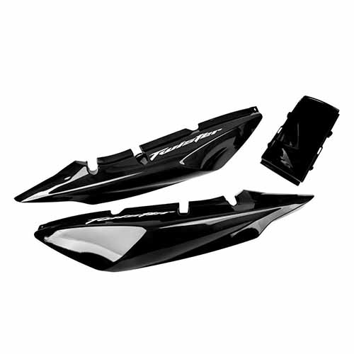 CACHA BAJO ASIENTO HONDA CBX 250 TWISTER NEGRO (3PCS) MTC