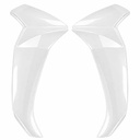 CUBRE PIERNA EXTERIOR YAMAHA NEW CRYPTON 110 BLANCO (JGO) MTC