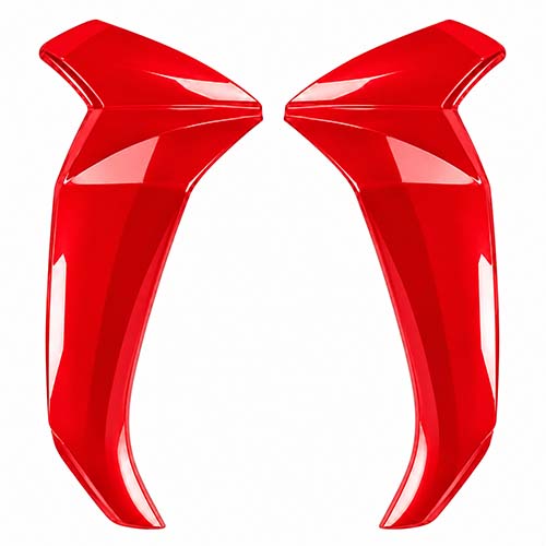 CUBRE PIERNA EXTERIOR YAMAHA NEW CRYPTON 110 ROJO (JGO) MTC