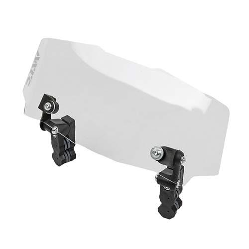 DEFLECTOR DE PARABRISA UNIVERSAL  CRISTAL C/SOPORTES MTC