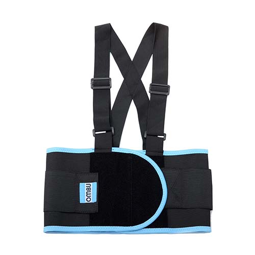 FAJA LUMBAR OMBU XXL NEGRO