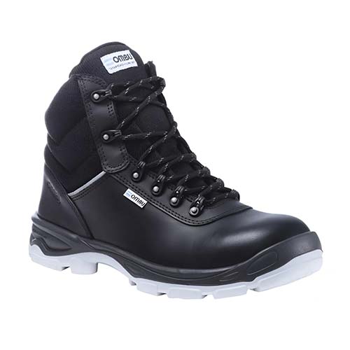 BOTIN OZONO PLUS P/ACERO NEGRO OMBU T.46 (0OO01F1-ZA0-46)