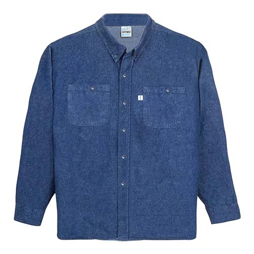 CAMISA JEAN TALLE XXL OMBU (RCA0256-500-XX)