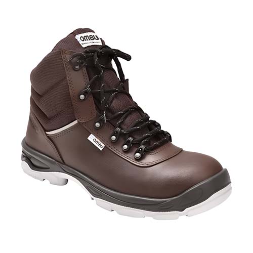 BOTIN OZONO PLUS P/ACERO MARRON OMBU T.43 (0OO01F1-ZAM-43)