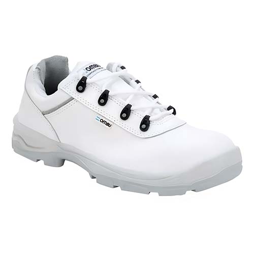 ZAPATILLA OZONO PLUS P/ACERO BLANCO OMBU T.45 (1OO01F1-R52-45)