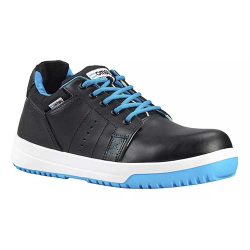 ZAPATILLA SNEAKER C/PUNTERA NEGRO OMBU T.41 (ZAP-0403-NEG-41)